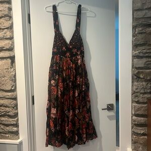 Free People Floral Midi